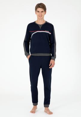 Erkek Lacivert Pijama Takımı - 50301590004