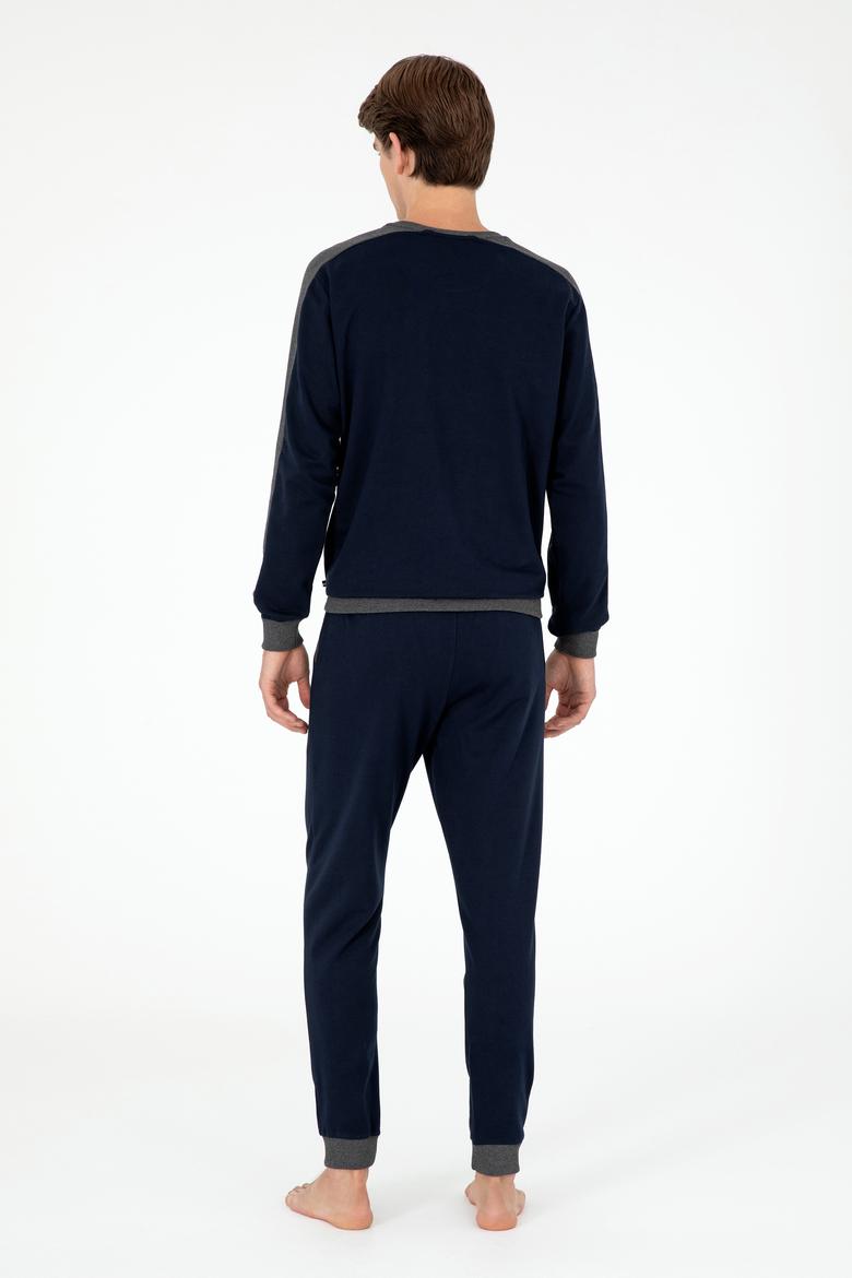 Erkek Lacivert Pijama Takımı - 50301590004
