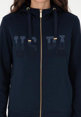 Kadın Lacivert Basic Kapüşonlu Sweatshirt - 50289540016