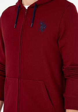 Erkek Bordo Örme Hırka - 50295147001