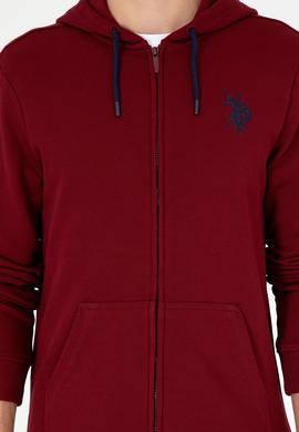 Erkek Bordo Örme Hırka - 50295147001