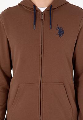 Erkek Kahverengi Örme Hırka - 50295147021