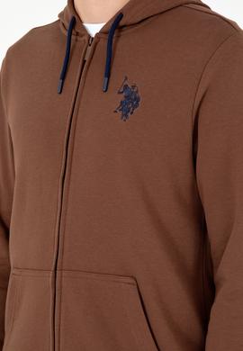 Erkek Kahverengi Örme Hırka - 50295147021