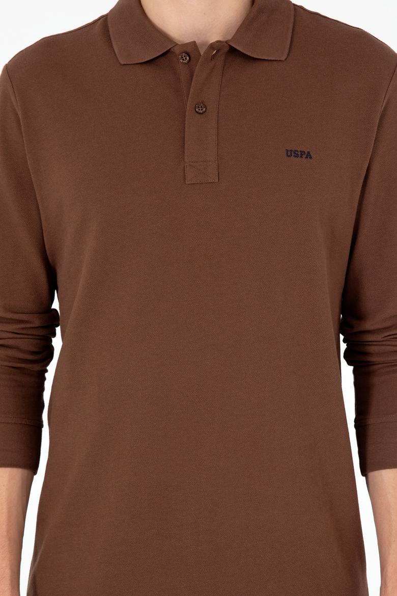 Erkek Kahverengi Basic Sweatshirt - 50295169046