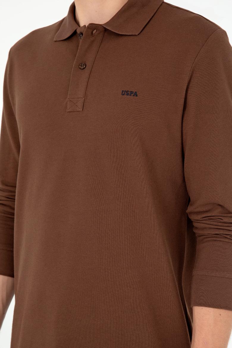 Erkek Kahverengi Basic Sweatshirt - 50295169046