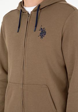 Erkek Haki Örme Hırka - 50295147019