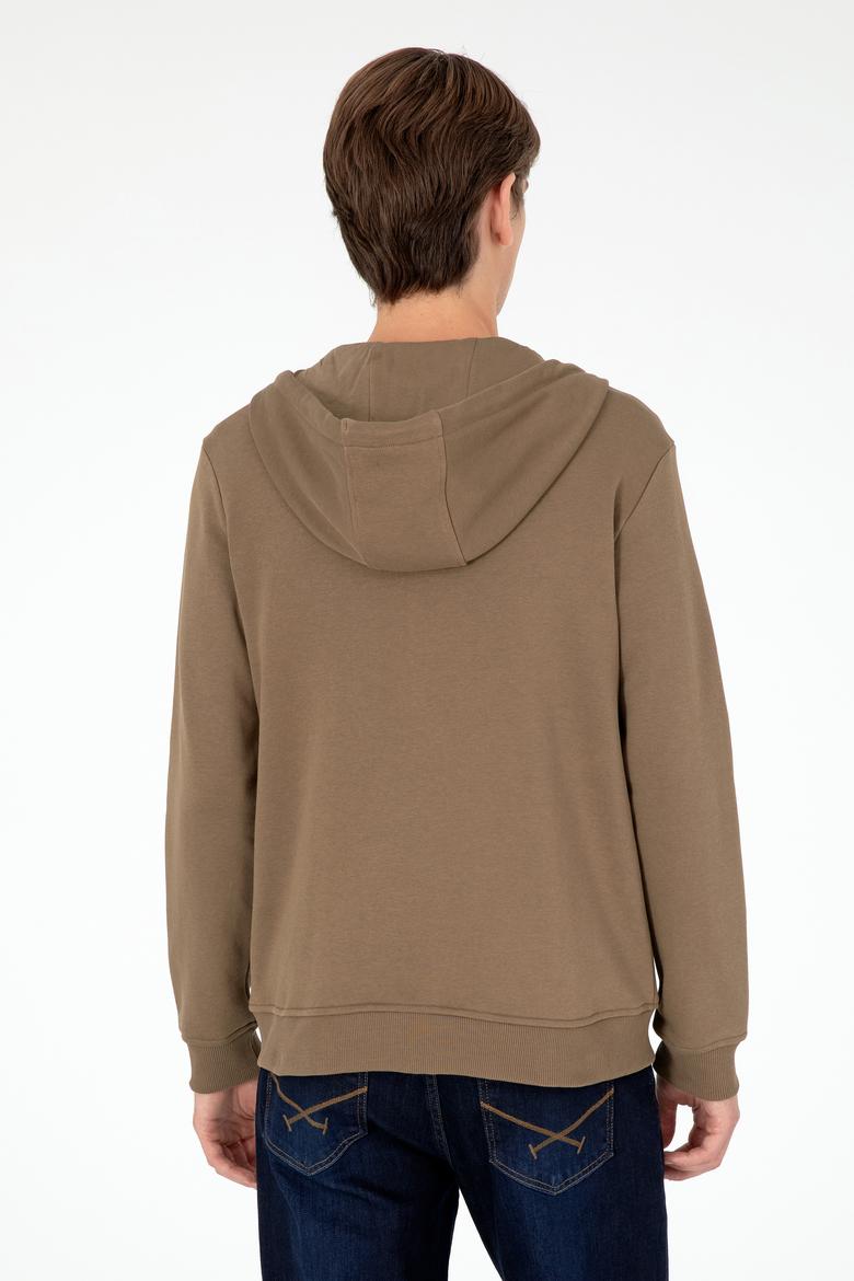 Erkek Haki Örme Hırka - 50295147019