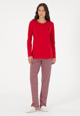 Kadın Kırmızı Pijama Takımı - 50303405004