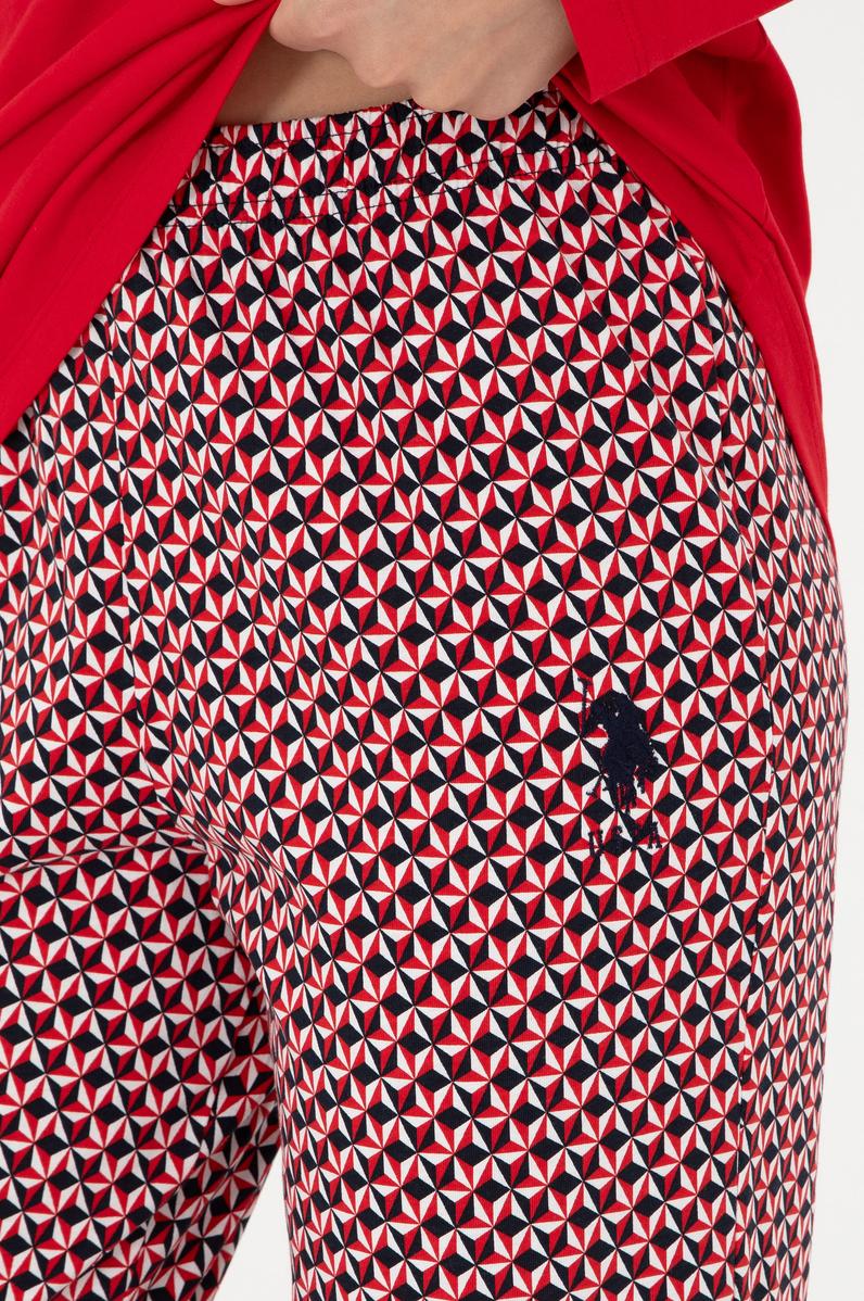 Kadın Kırmızı Pijama Takımı