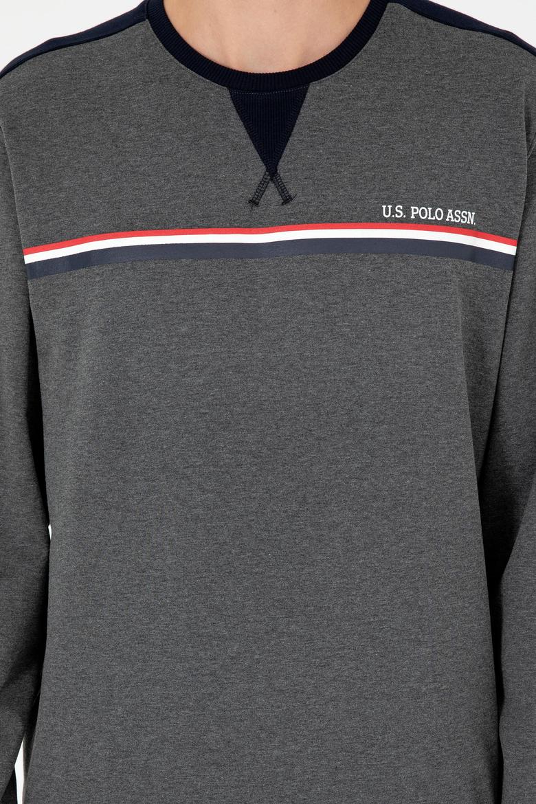 Erkek Antrasit Melanj Pijama Takımı - 50301711012