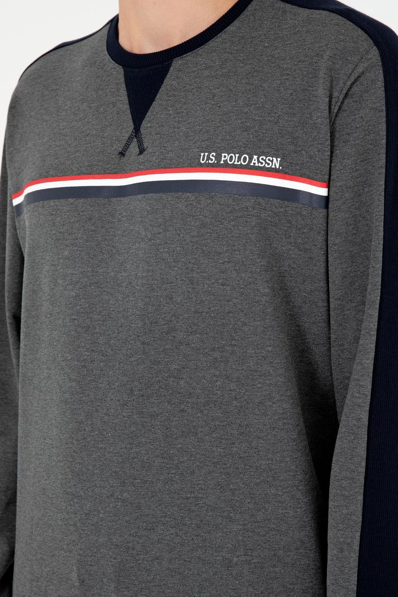 Erkek Antrasit Melanj Pijama Takımı - 50301711012