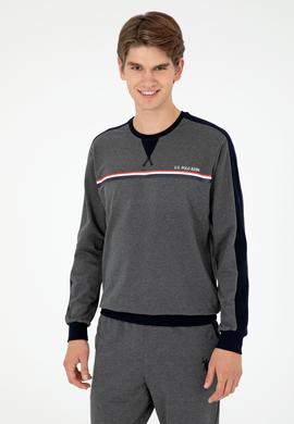 Erkek Antrasit Melanj Pijama Takımı - 50301711012