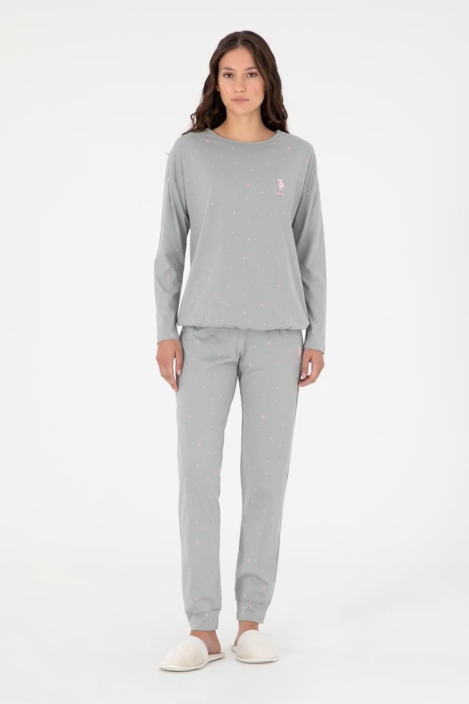 Kadın Gri Pijama Takımı