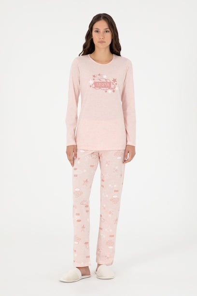 Kadın Pembe Pijama Takımı