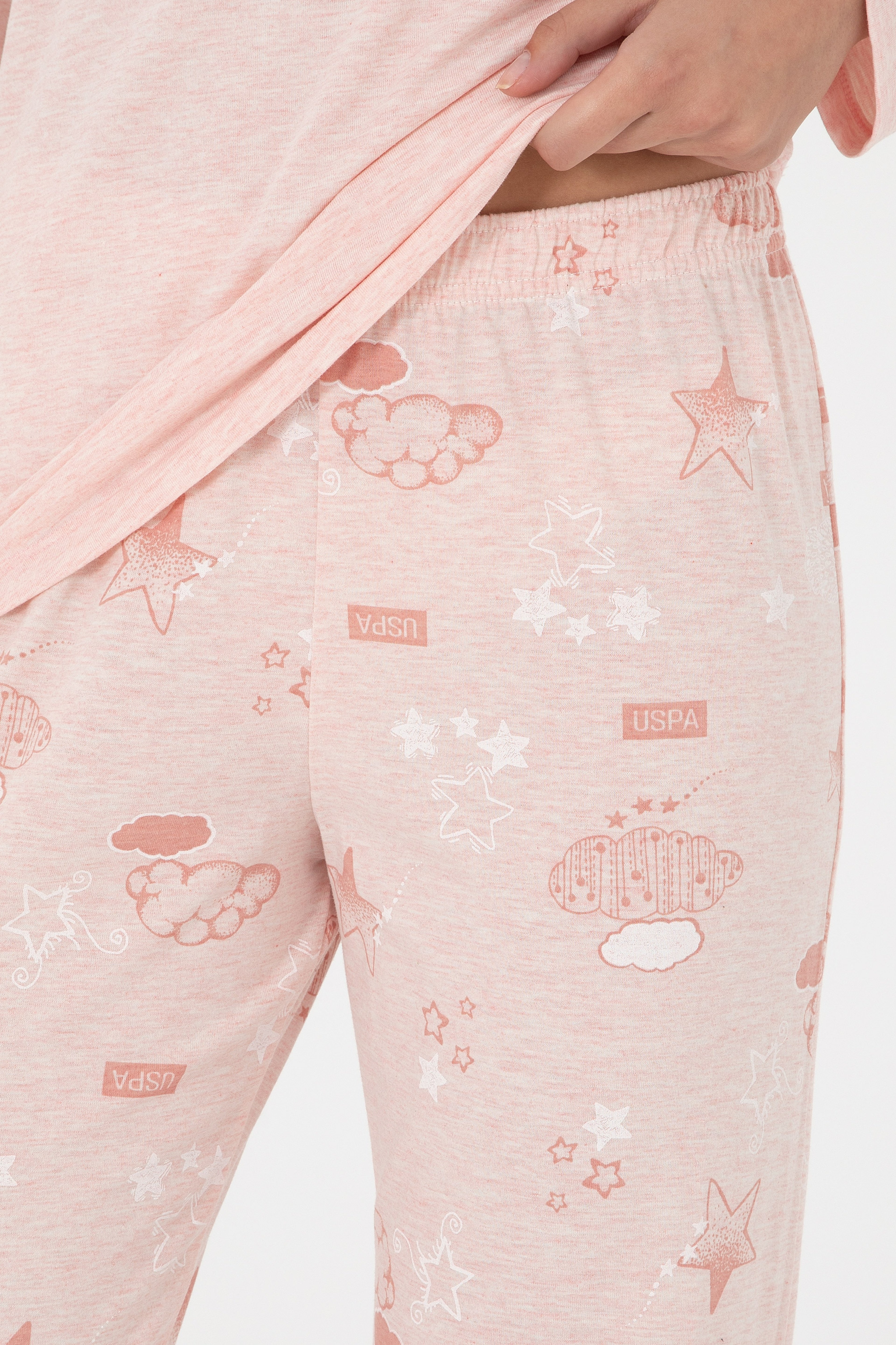 Kadın Pembe Pijama Takımı