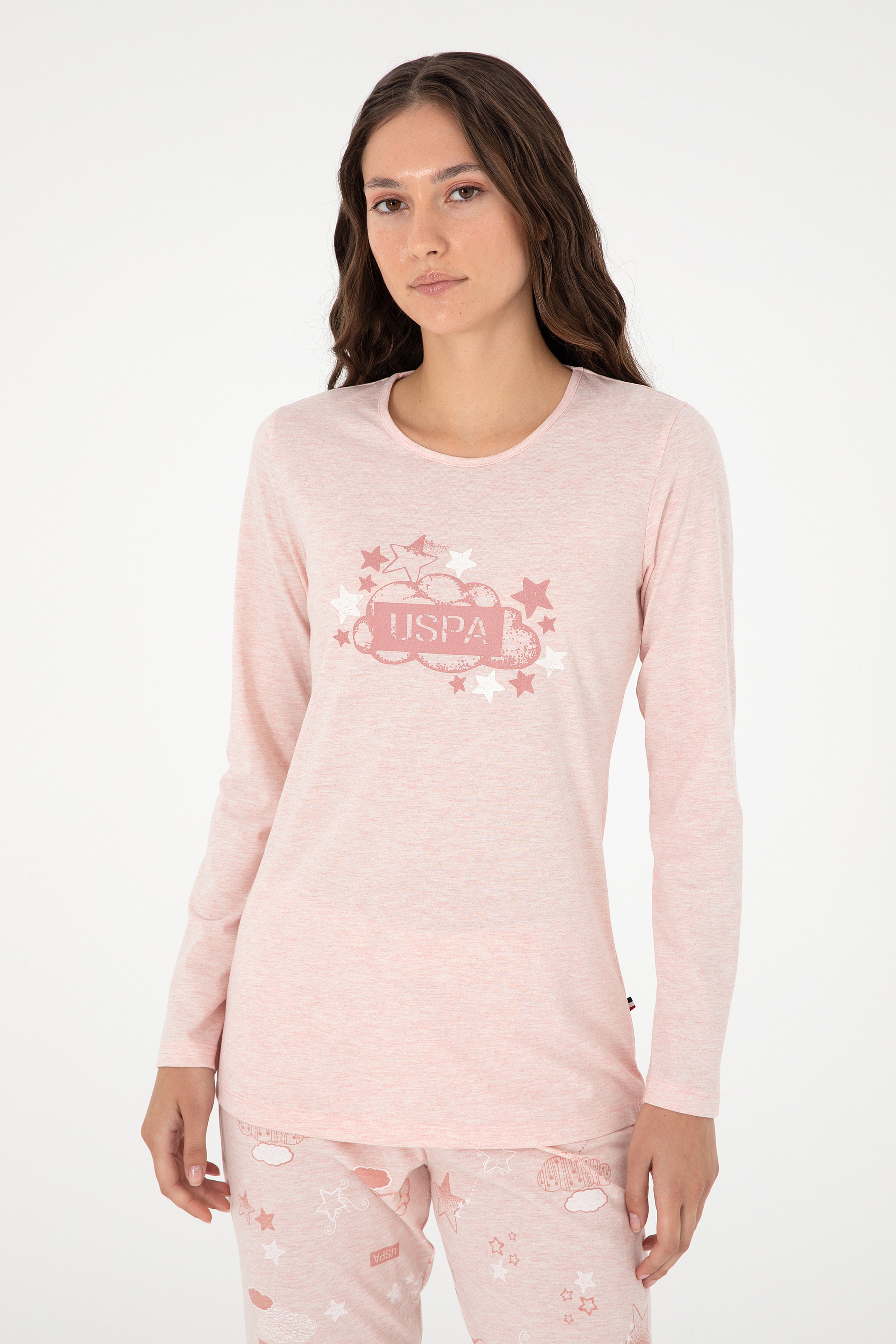 Kadın Pembe Pijama Takımı - Image 3