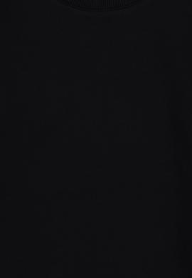 Erkek Çocuk Siyah Bisiklet Yaka Sweatshirt - 50293643068