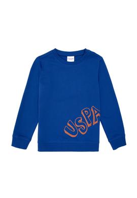 Erkek Çocuk Saks Bisiklet Yaka Sweatshirt - 50293617028