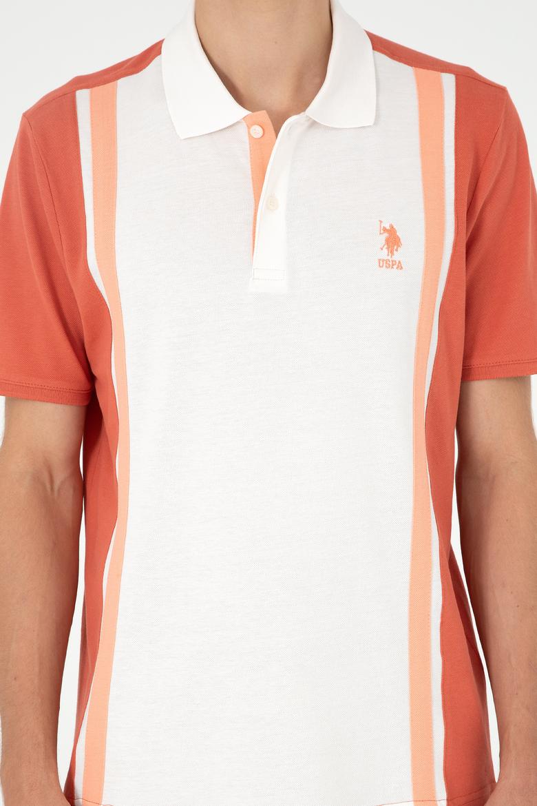 Erkek Regular Fit Polo Yaka Pudra Tişört - 50288490029