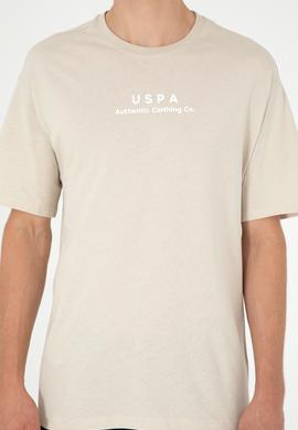 Erkek Comfort Fit Bisiklet Yaka Taş Tişört - 50294322031