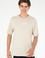 Erkek Comfort Fit Bisiklet Yaka Taş Tişört