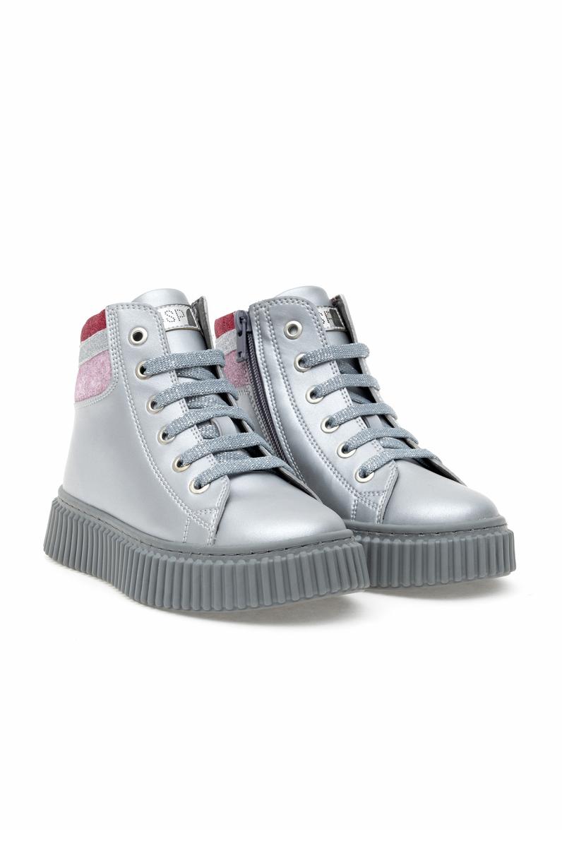 Kız Çocuk Gri Ayakkabı