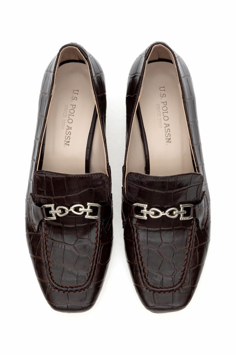 Kadın Kahverengi Topuklu Ayakkabı - 50295275017