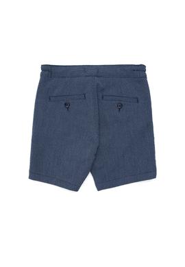 Erkek Çocuk Lacivert Dokuma Şort - 50282985002