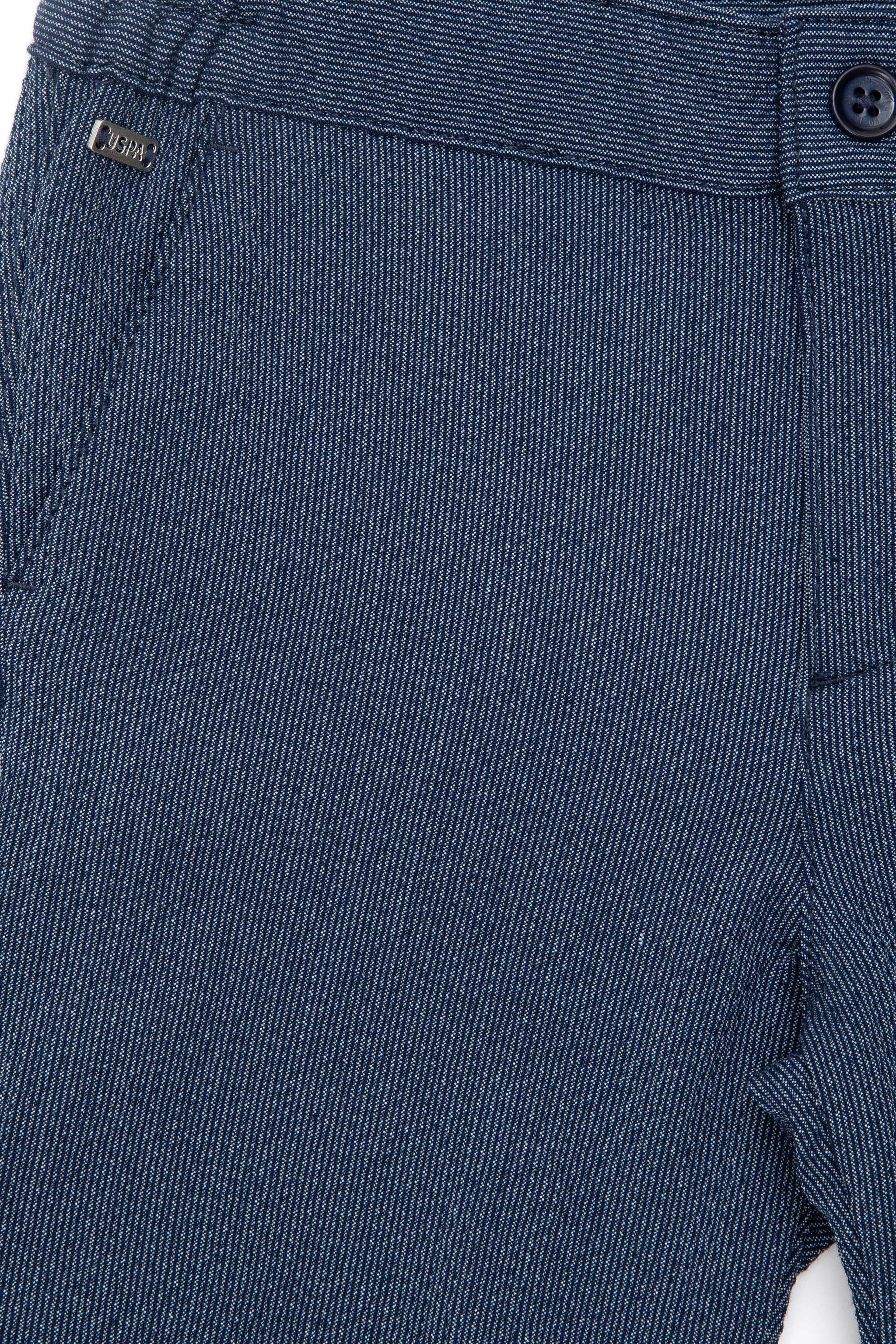 Erkek Çocuk Lacivert Dokuma Şort - Image 3