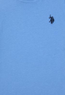 Erkek Çocuk Koyu Mavi Basic Bisiklet Yaka Tişört - 50279612058