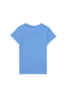 Erkek Çocuk Koyu Mavi Basic Bisiklet Yaka Tişört - 50279612058