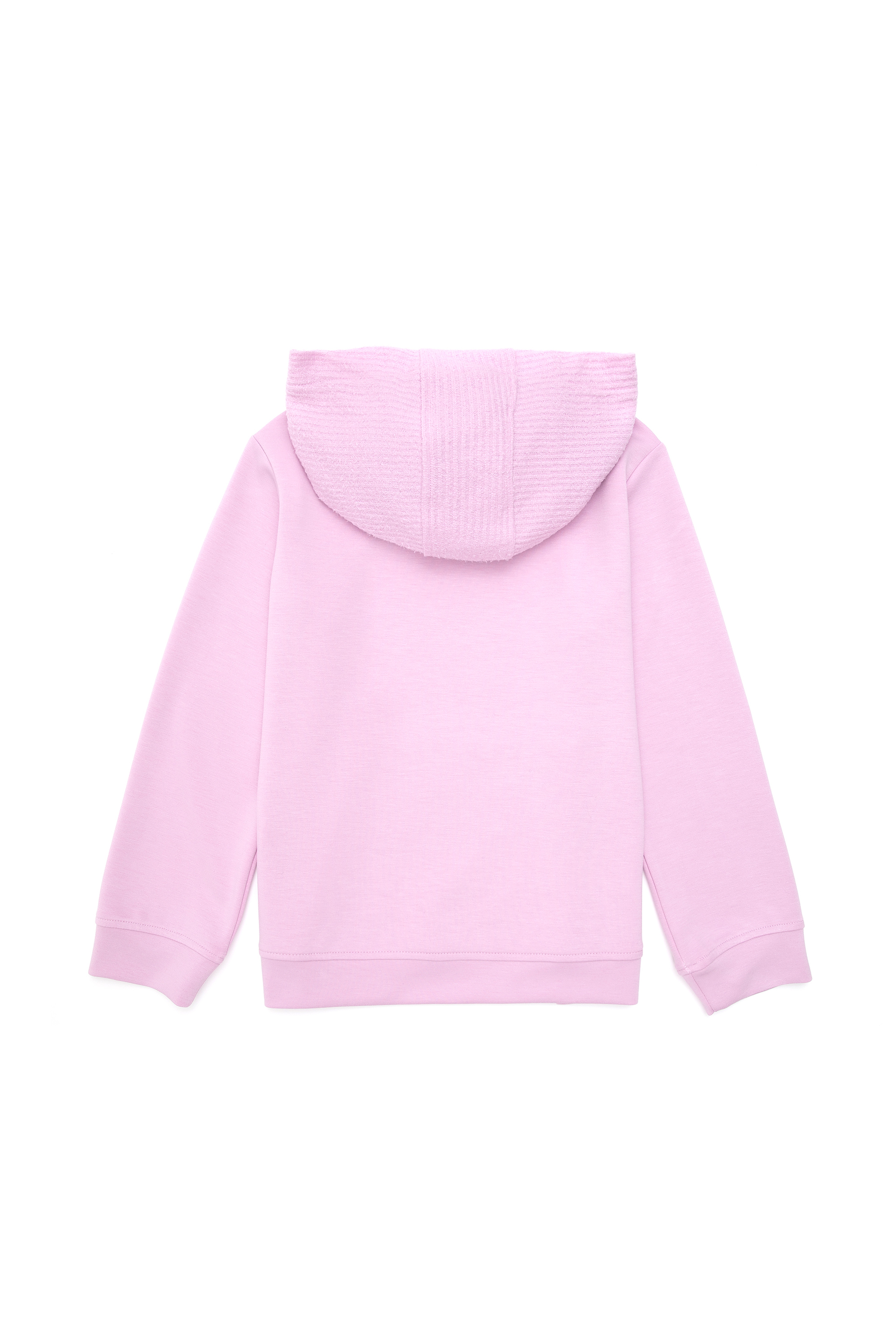 Kız Çocuk Pembe Kapüşonlu Sweatshirt
