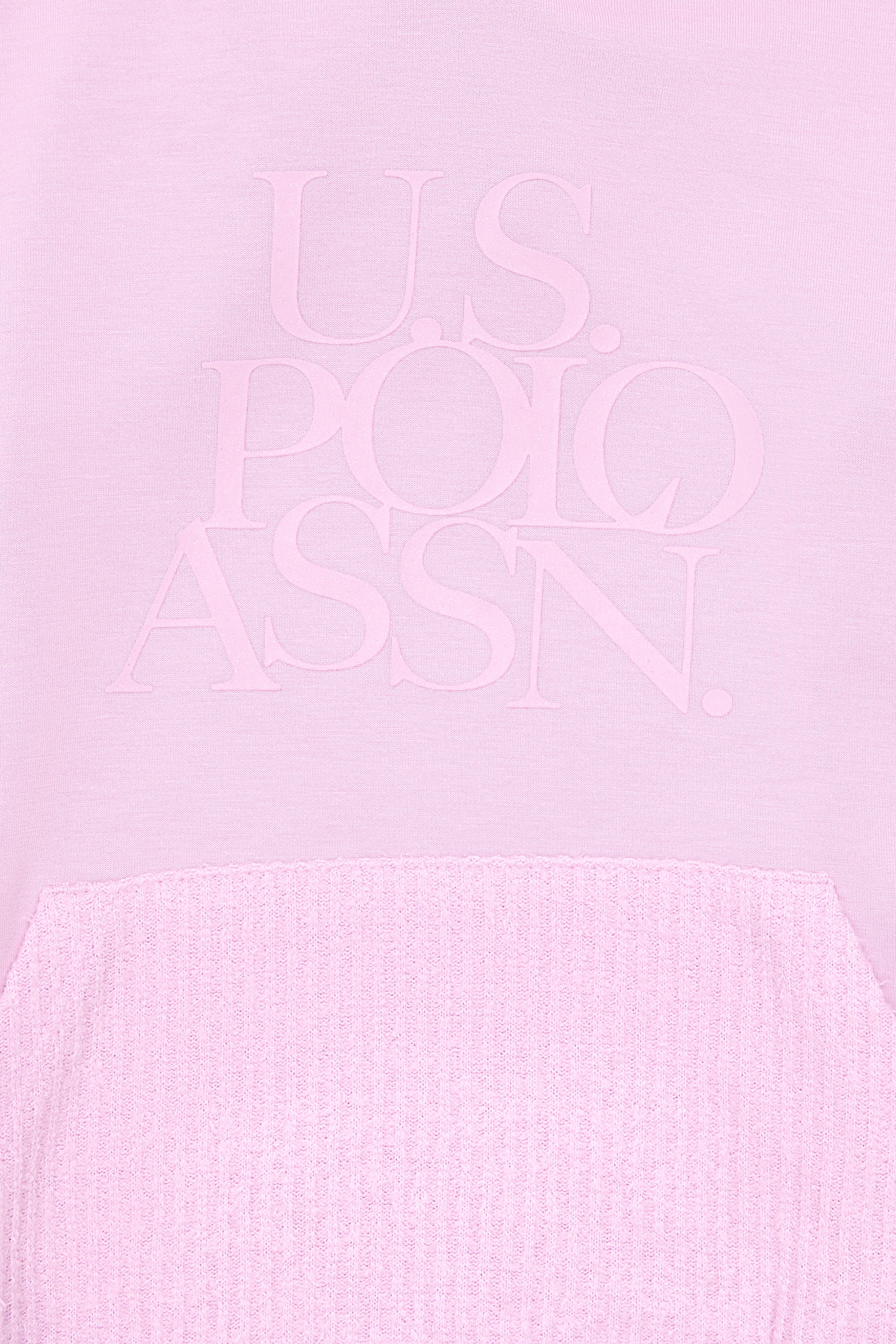 Kız Çocuk Pembe Kapüşonlu Sweatshirt - Image 3
