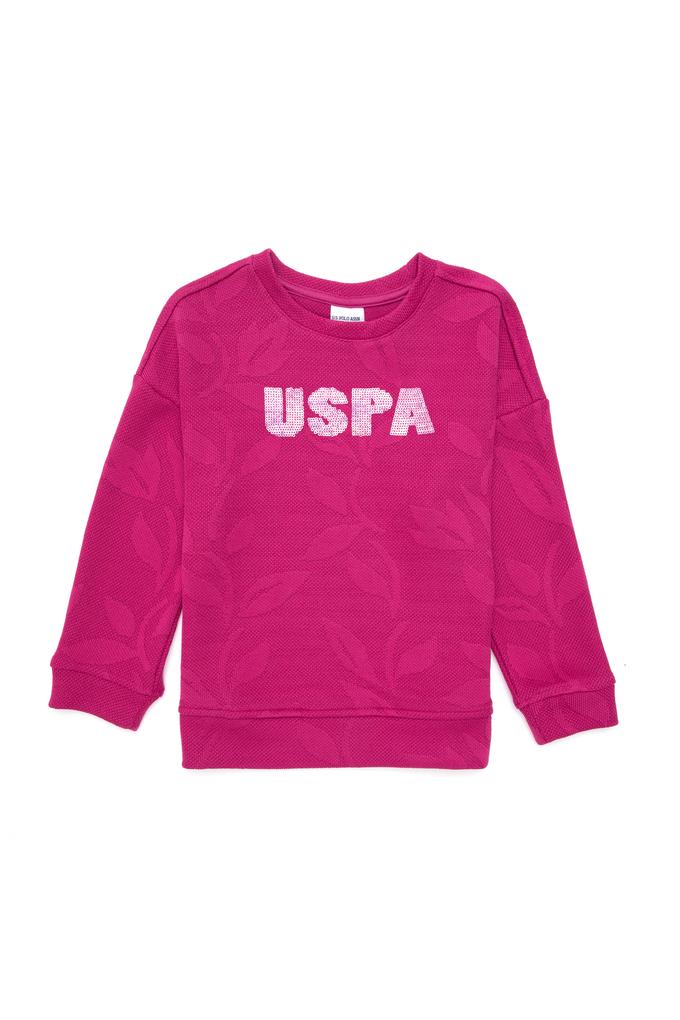 Kız Çocuk Fuşya Sweatshirt