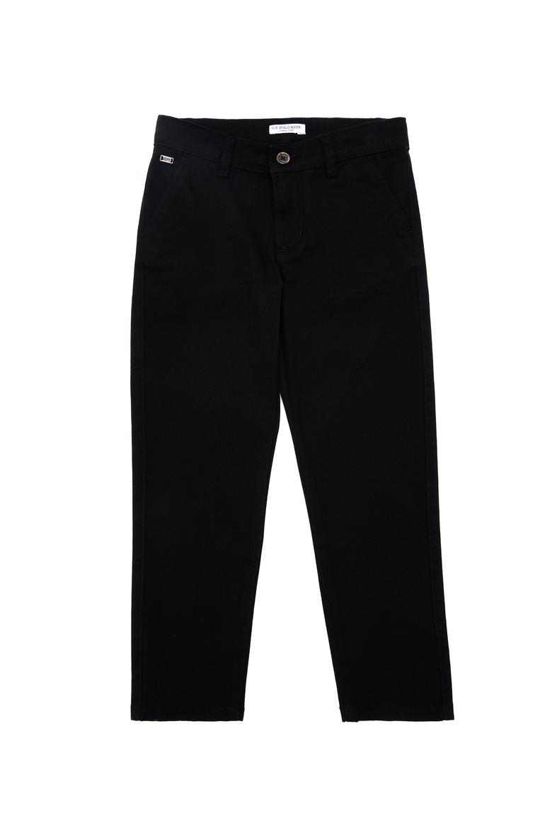 Erkek Çocuk Siyah Kanvas Pantolon - 50293620039