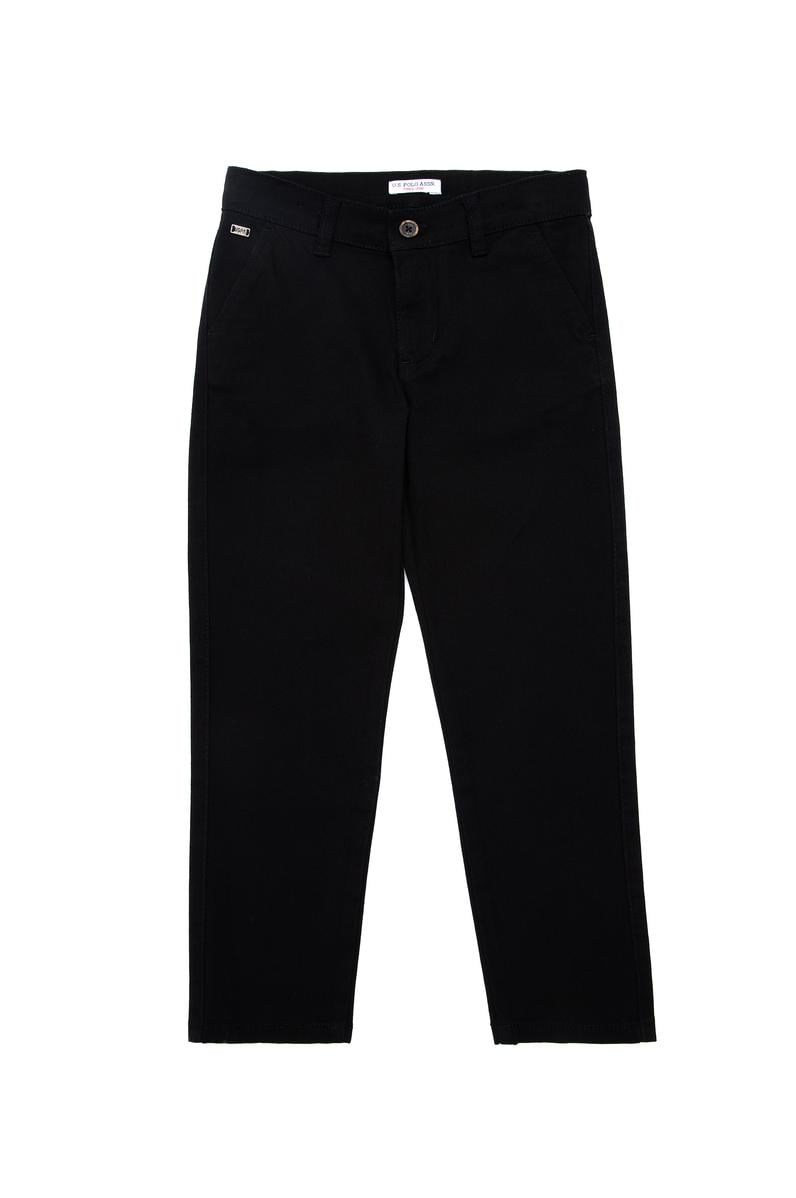 Erkek Çocuk Siyah Kanvas Pantolon