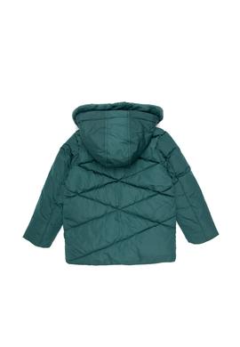 Erkek Çocuk Koyu Yeşil Kaban - 50291717027