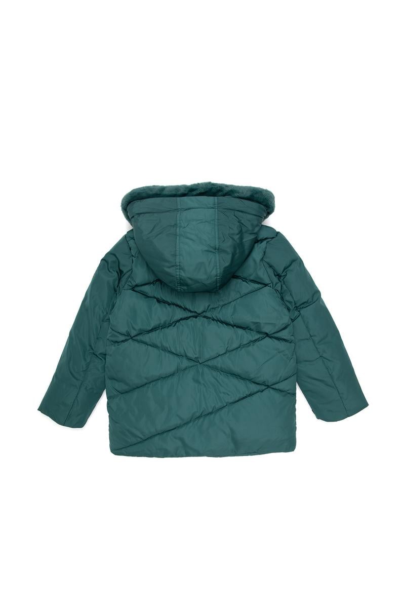 Erkek Çocuk Koyu Yeşil Kaban