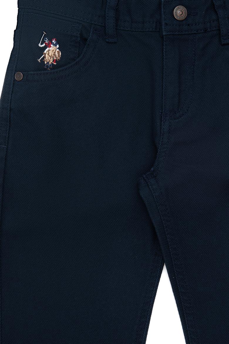 Erkek Çocuk Lacivert Kanvas Pantolon - 50293975014