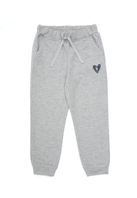 Kız Çocuk Açık Gri Melanj Eşofman Altı - 50296289050