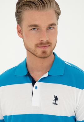 Erkek Regular Fit Polo Yaka Saks Tişört - 50281836009