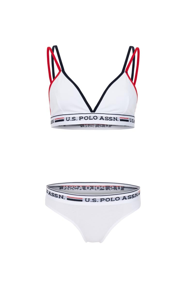 Kadın Beyaz İç Giyim Takım