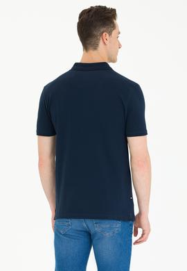 Erkek Koyu Lacivert Basic Tişört - 50245073154