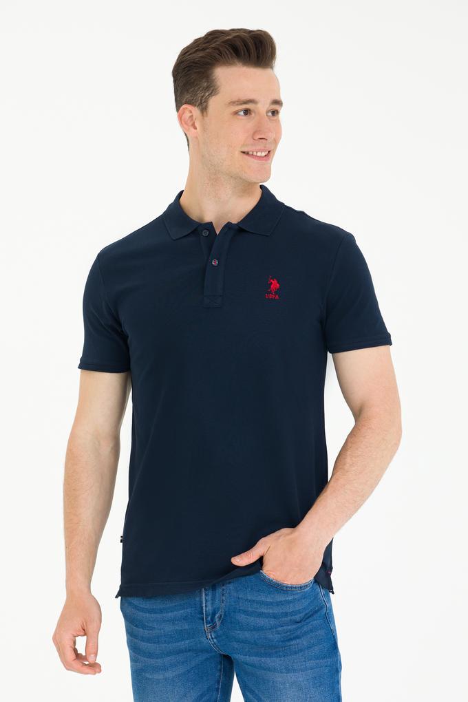 Erkek Koyu Lacivert Basic Tişört