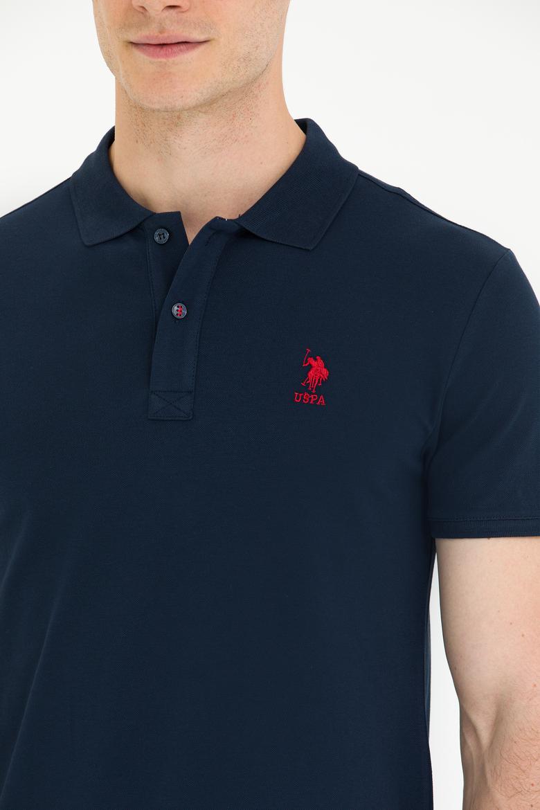 Erkek Koyu Lacivert Basic Tişört - 50245073154