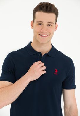 Erkek Koyu Lacivert Basic Tişört - 50245073154