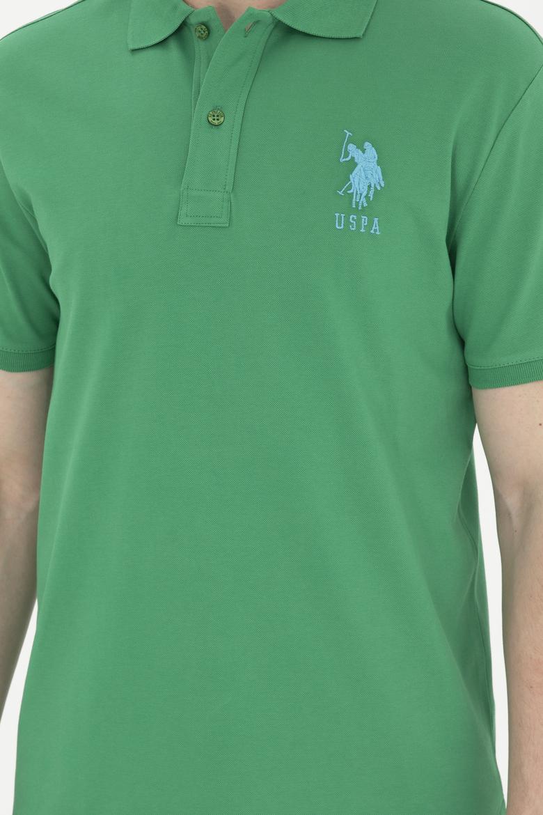 Erkek Yeşil Basic Tişört - 50263004053