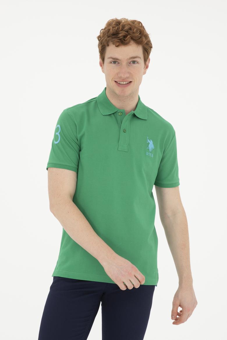 Erkek Yeşil Basic Tişört