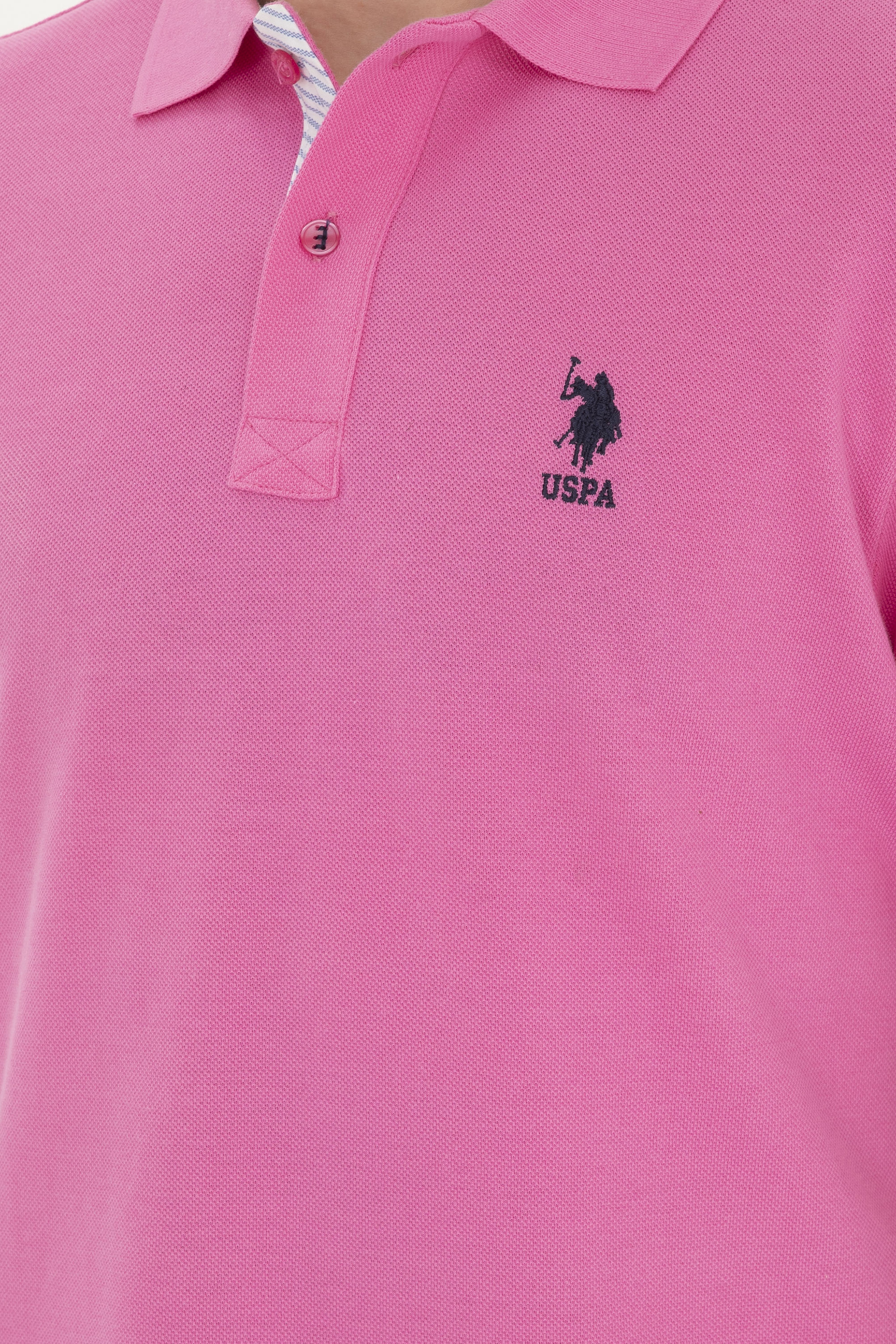 Erkek Pembe Basic Tişört