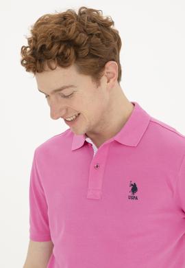 Erkek Pembe Basic Tişört - 50263236270